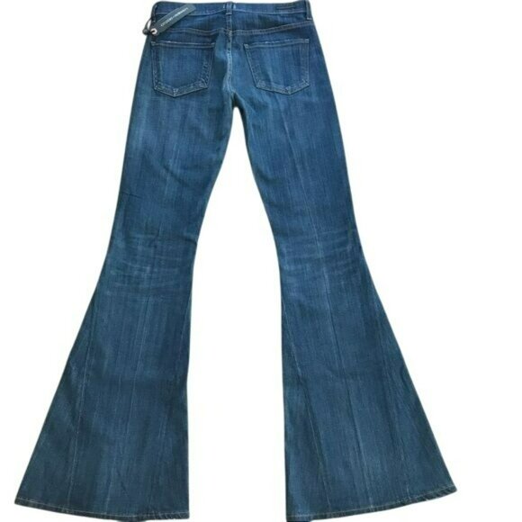 Citizens Of Humanity Super Flare Jeans Size 29 Moonriver Blue - Picture 4 of 8